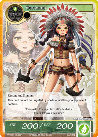 Geronimo - VIN001-053 - SR