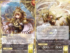 Faria, the Sacred Queen// Faria, the Ruler of God Sword - VS01-003 - R