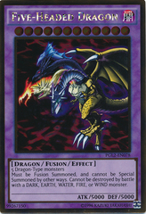 Five-Headed Dragon - PGL2-EN078 - Gold Rare - Unlimited Edition