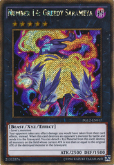 Number 14: Greedy Sarameya - PGL2-EN017 - Gold Secret Rare - Unlimited Edition