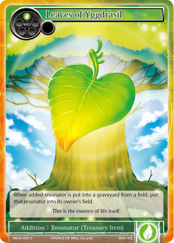 Leaves of Yggdrasil - MOA-035 - C (Foil)