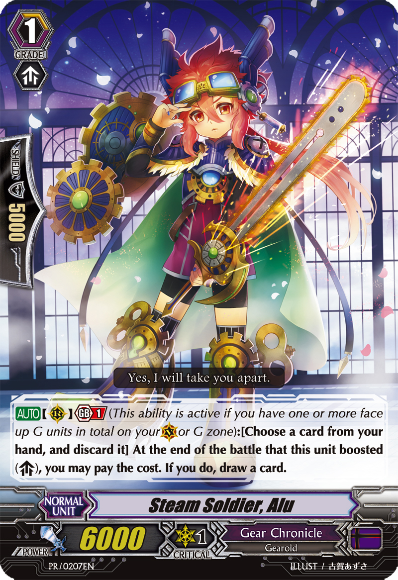 Steam Soldier, Alu - PR/0207EN - PR