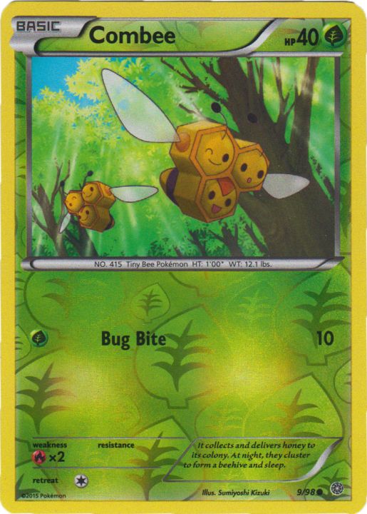 Combee - 9/98 - Common - Reverse Holo