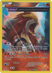 Entei - 15/98 - Rare - Reverse Holo