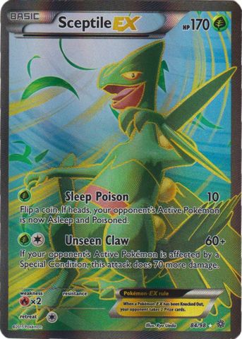 Sceptile-EX - 84/98 - Full Art EX