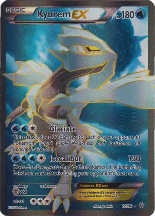 Kyurem-EX - 86/98 - Full Art Ultra Rare