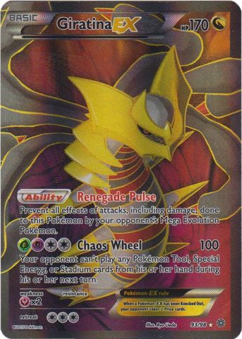 Giratina-EX - 93/98 - Full Art EX