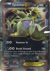 Tyranitar-EX - 42/98 - XY Ancient Origins Rare Holo ex