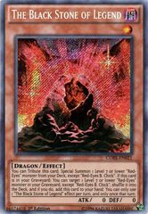 The Black Stone of Legend - CORE-EN021 - Secret Rare - 1st Edition