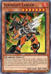 Igknight Lancer - CORE-EN032 - Rare - 1st Edition