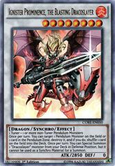 Ignister Prominence, the Blasting Dracoslayer - CORE-EN050 - Ultra Rare - 1st Edition