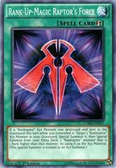 Rank-Up-Magic Raptor's Force - CORE-EN057 - Common - 1st Edition