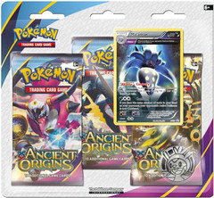 Pokemon XY7 Ancient Origins 3-Booster Blister Pack - Malamar Promo