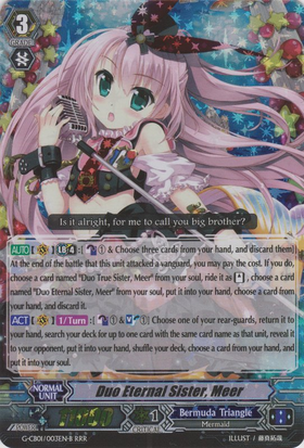 Duo Eternal Sister, Meer - G-CB01/003EN-B - RRR