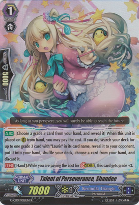 Talent of Perseverance, Shandee - G-CB01/018EN - R