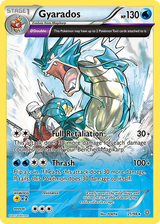 Gyarados 21/98 - Rare - Deck Exclusive - Pokemon  Pokemon Singles  Pokemon  Promos  Deck Exclusives (Promos) - Amazing Discoveries Tucson