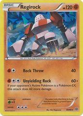 Regirock - 40/98 - Cracked Ice Holo (XY Ancient Origins Symbol)