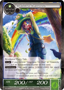Brainless Scarecrow - TAT-055 - C - 2nd Printing Brainless Scarecrow - TAT-055 - C - 2nd Printing