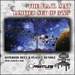 F.A.T. Mat: Asteroid Bundle 3x3' (Limited Edition)