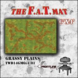 F.A.T. Mat: Grassy Plains 6x4