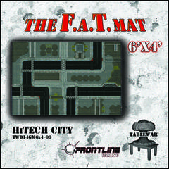 F.A.T. Mat: High-Tech City 6x4'