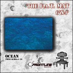 F.A.T. Mat: Ocean 6x4'