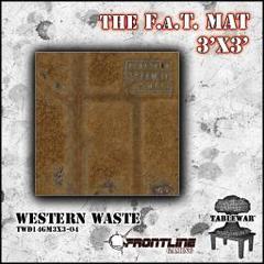 F.A.T. Mat: Western Waste 3x3'