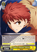 Sabers Master Shirou - FS/S34-E002 - RR