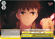 Summoning Saber - FS/S34-E035 - CC