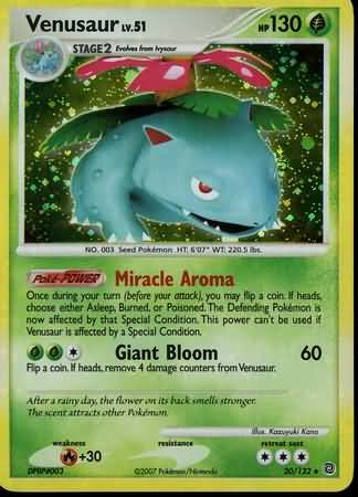 Venusaur - 20/132 - Holo Rare