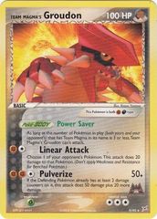 Team Magma's Groudon - 9/95 - Non-Holo Team Magma Theme Deck Exclusive