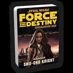 Star Wars: Force & Destiny: Shii-Cho Knight Specialization Deck