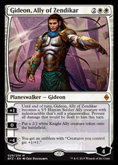 Gideon, Ally of Zendikar - Foil