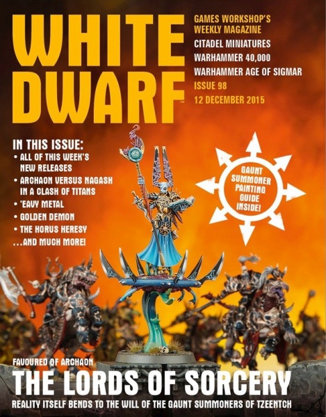 White Dwarf Issue 98: 12 December 2015