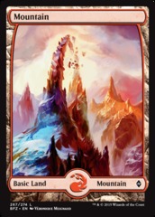 Mountain (267) - (Full Art) - Foil