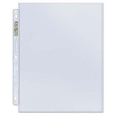 Ultra Pro 1-Pocket Platinum Page with 8-1/2