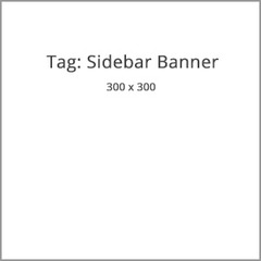 Sidebar Banner