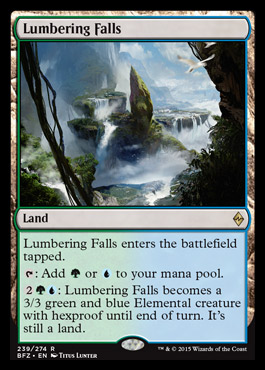 Lumbering Falls - Foil