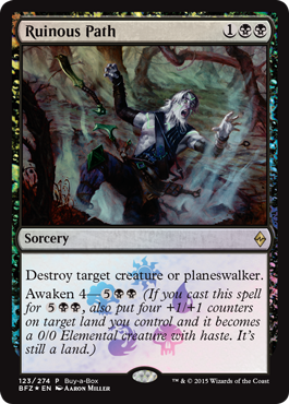 Ruinous Path - Foil - Buy-a-Box Promo