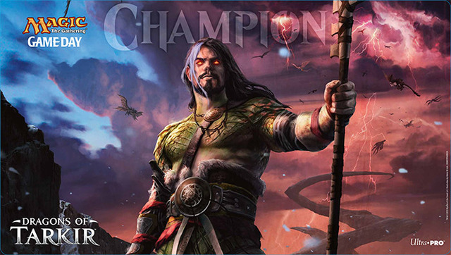 Magic Dragons of Tarkir Game Day Champion Playmat