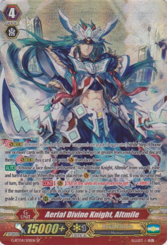 Aerial Divine Knight, Altmile - G-BT04/S01EN - SP Aerial Divine Knight, Altmile - G-BT04/S01EN - SP