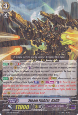 Steam Fighter, Balih - G-BT04/035EN - R Steam Fighter, Balih - G-BT04/035EN - R