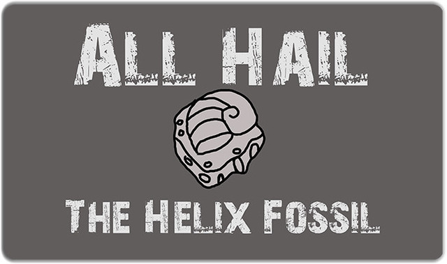 Inked All Hail Helix Fossil Playmat