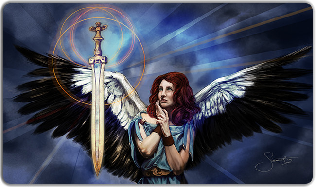 Inked Archangel Playmat