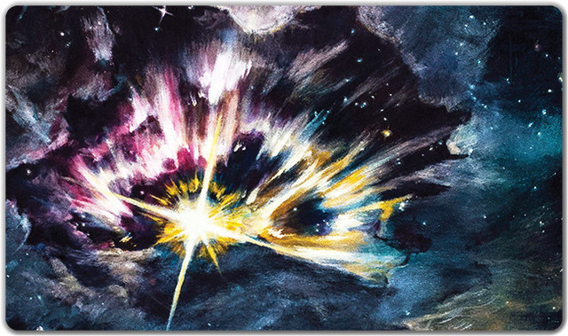 Inked Aster Nebula Playmat