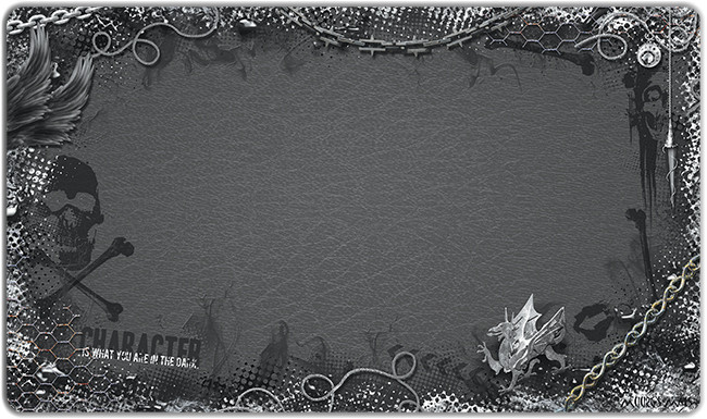 Inked Black Muurgs Mat