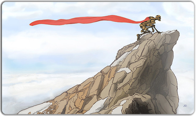 Inked Climbing the Peak Playmat