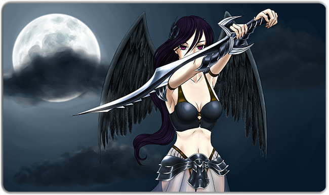 Inked Dark Angel Playmat
