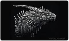 Inked Dragon Lizard Playmat