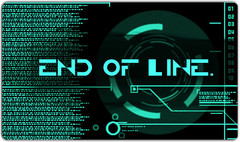 Inked End of Line Playmat